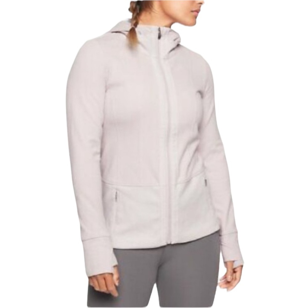 Athleta Victory Fitted Hoodie Jacket in Soft Lilac - S